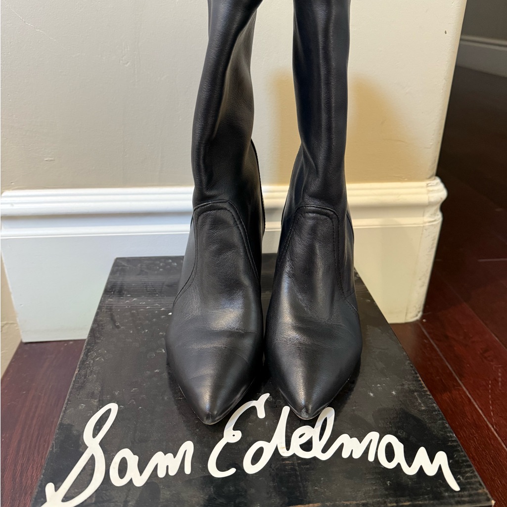 Hatley Black Heeled Boots